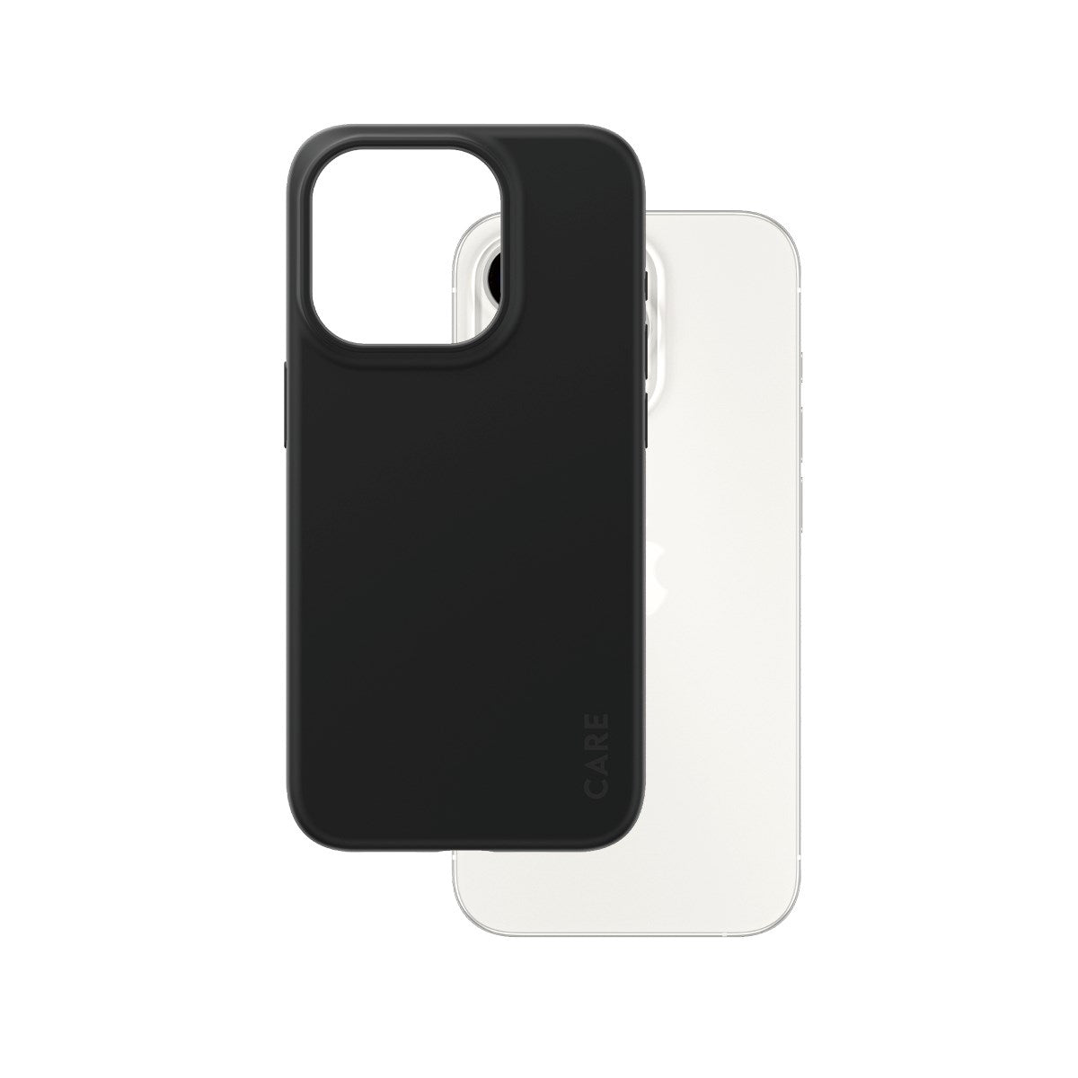 CARE by PanzerGlass® Fashionable Case Black iPhone 15 Pro